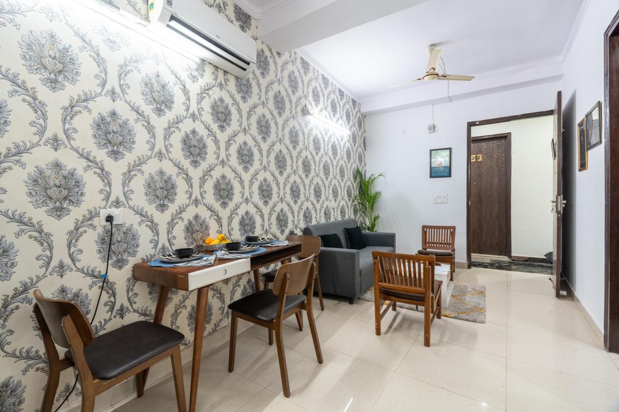 דירות ניו דלהי Homlee-Vintage 2Bhk-Ndls-Lift-Bharat Mandapam מראה חיצוני תמונה